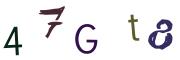 圖片的 CAPTCHA